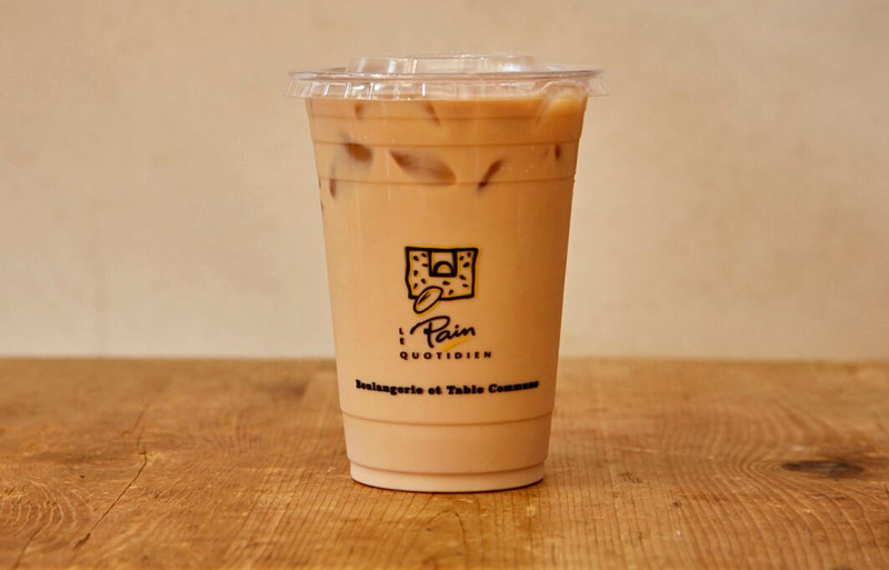 Order Iced Latte food online from Le Pain Quotidien store, Los Angeles on bringmethat.com