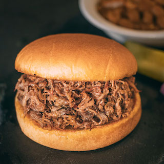 Order Brisket Sandwich food online from Billy Sims Barbecue store, Troy on bringmethat.com