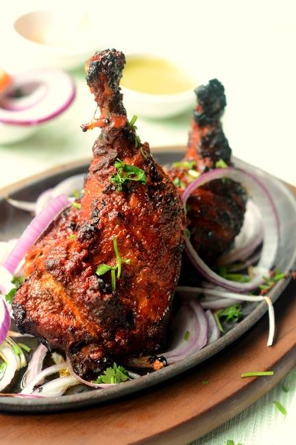 Order Tandoori Chicken food online from Bawarchi Indian Grill & Bar store, Concord on bringmethat.com