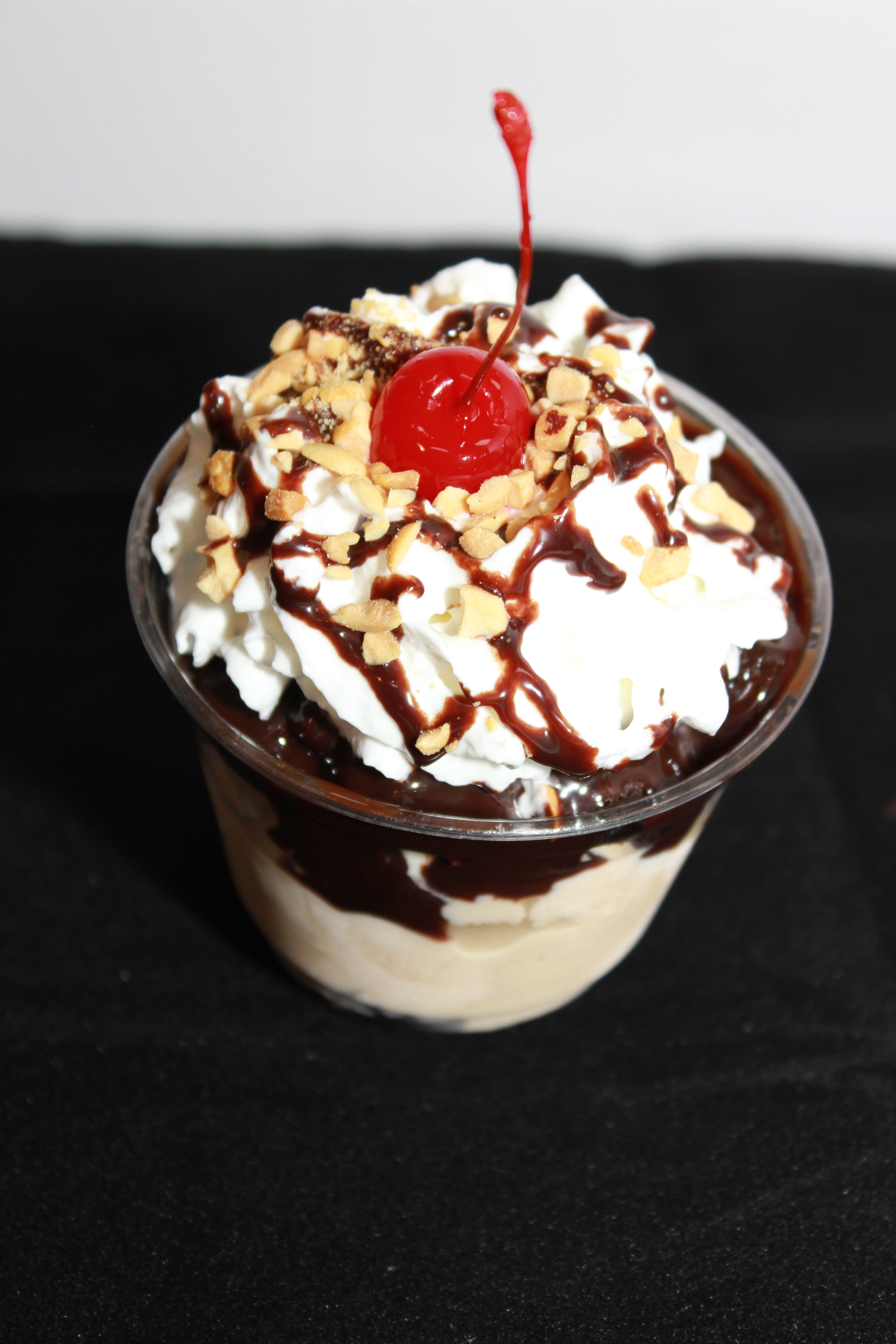 Order Sundae - Large- 2 Scoop food online from The Creamery At South Park store, San Antonio on bringmethat.com