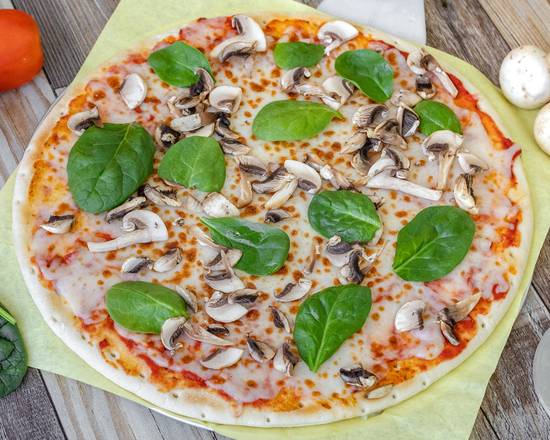 Order Spinach Pizza food online from Mr Juice store, Los Angeles on bringmethat.com
