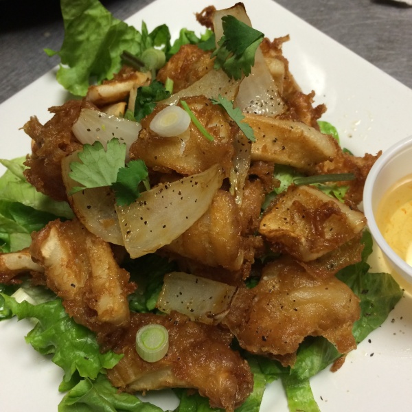 Order Fried Calamari food online from Thai Tea Asian Fusion Cafe  store, Irving on bringmethat.com