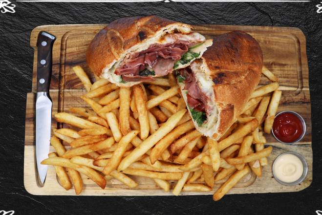 Order Prosciutto Panini Turkish Style food online from Roma Restaurant & Pizzeria store, Clifton on bringmethat.com