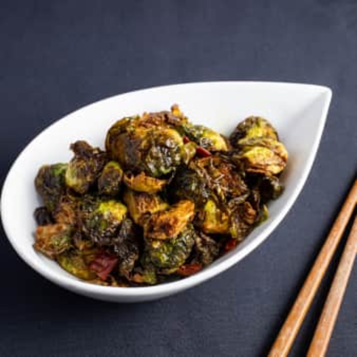 Order Crispy, Spicy Brussel Sprouts (vg, gf) food online from China Live store, San Francisco on bringmethat.com