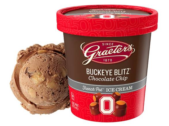 Order Buckeye Blitz Pint food online from Graeter's Ice Cream store, New Albany on bringmethat.com