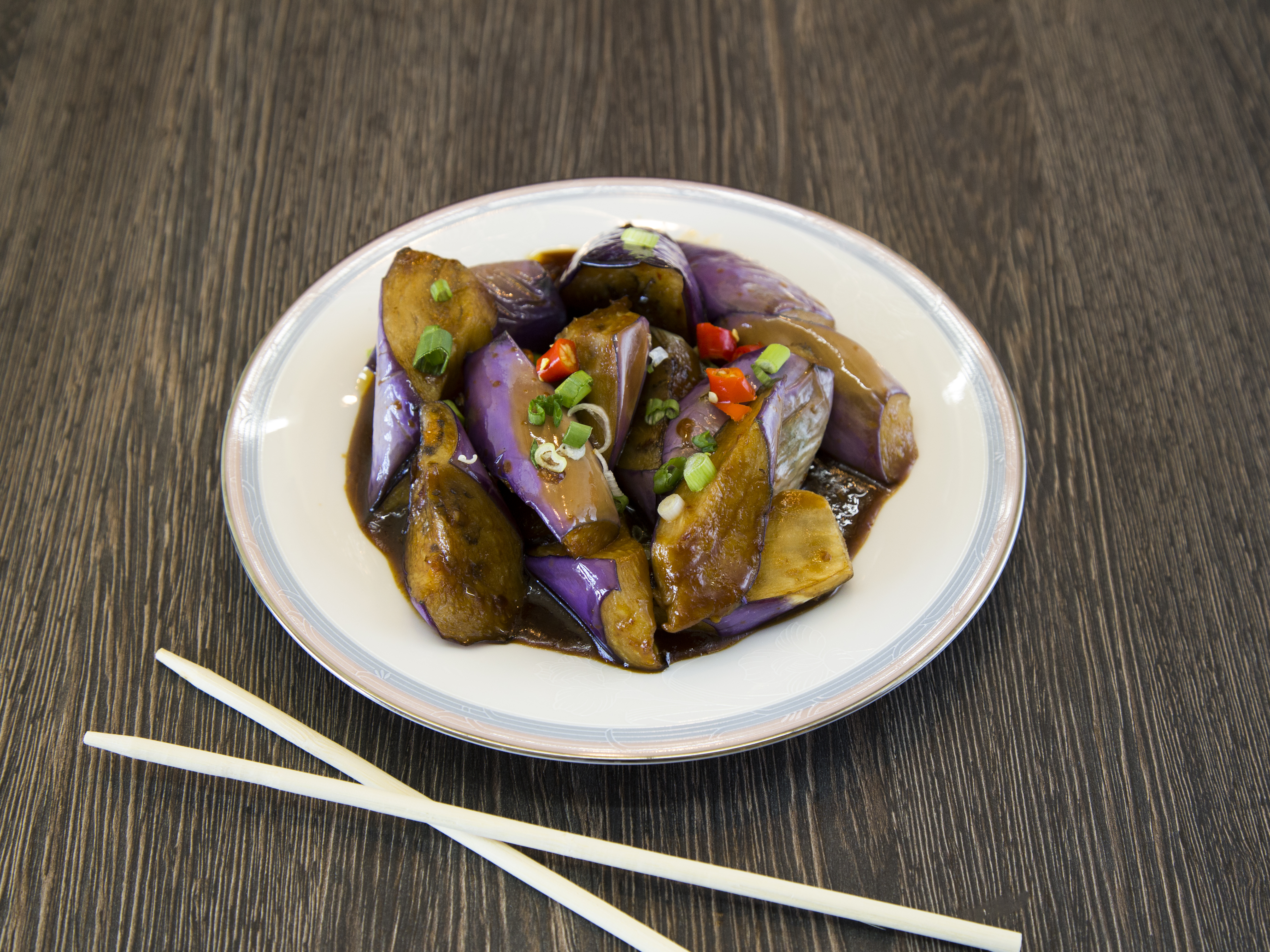 Order Eggplant in Garlic Sauce food online from Wok On store, Mesa on bringmethat.com