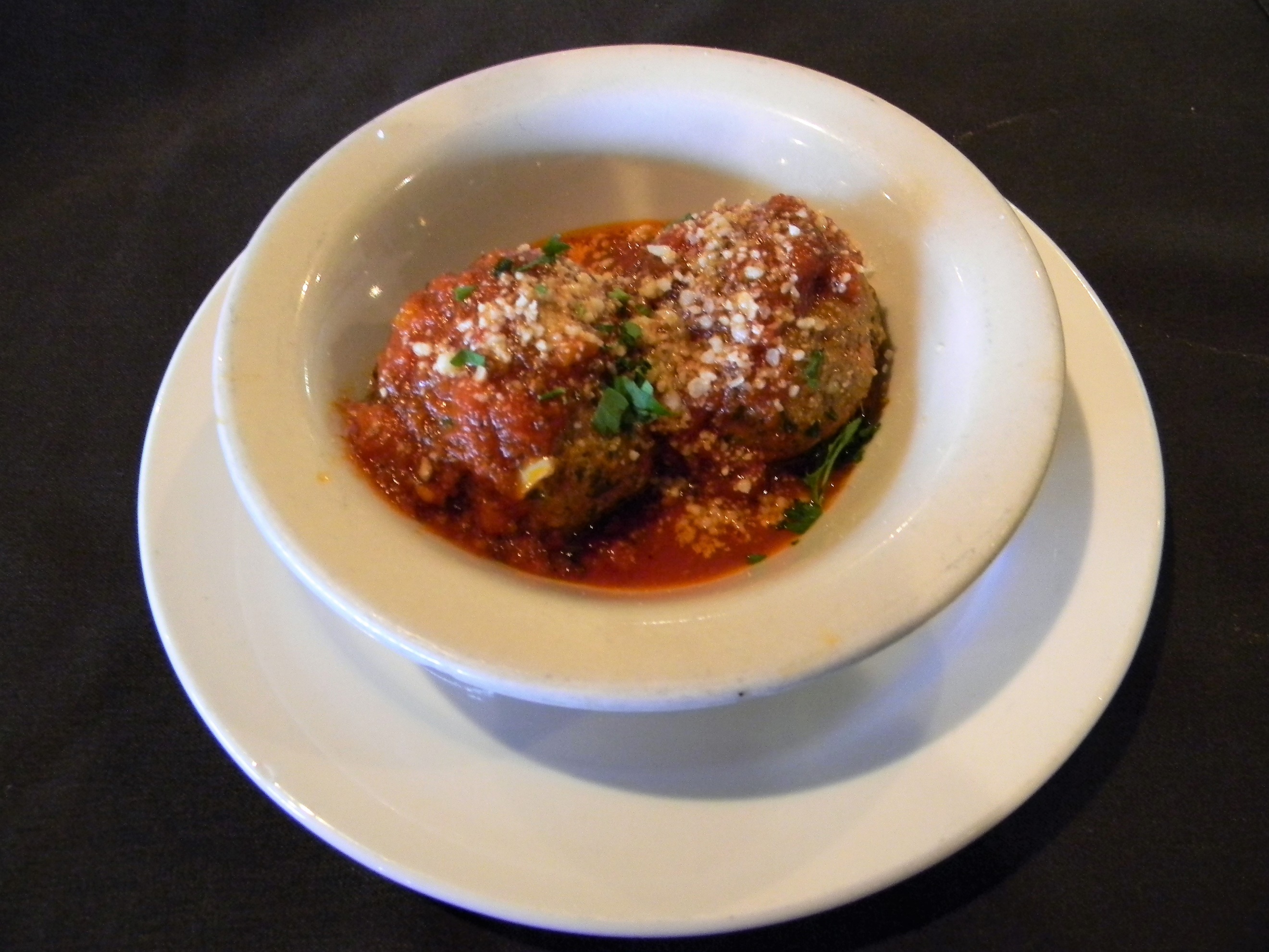 Order Russo's Famous Homemade Meatballs food online from Russos New York Pizzeria store, Richmond on bringmethat.com