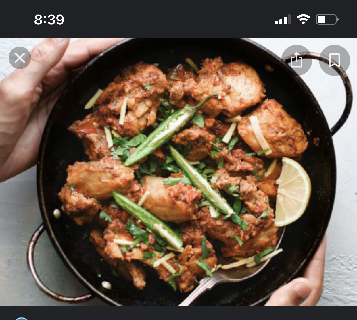 Order  Chicken Bhuna food online from Bombay Kabab store, Brooklyn on bringmethat.com