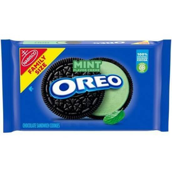 Order Oreo Family Size - Mint food online from IV Deli Mart store, Goleta on bringmethat.com