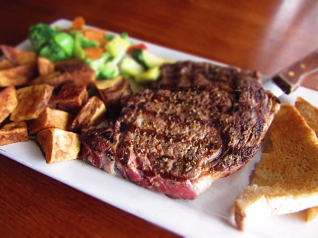 Order Ribeye Steak food online from RealTime Sports Bar and Grill store, Elk Grove Village on bringmethat.com