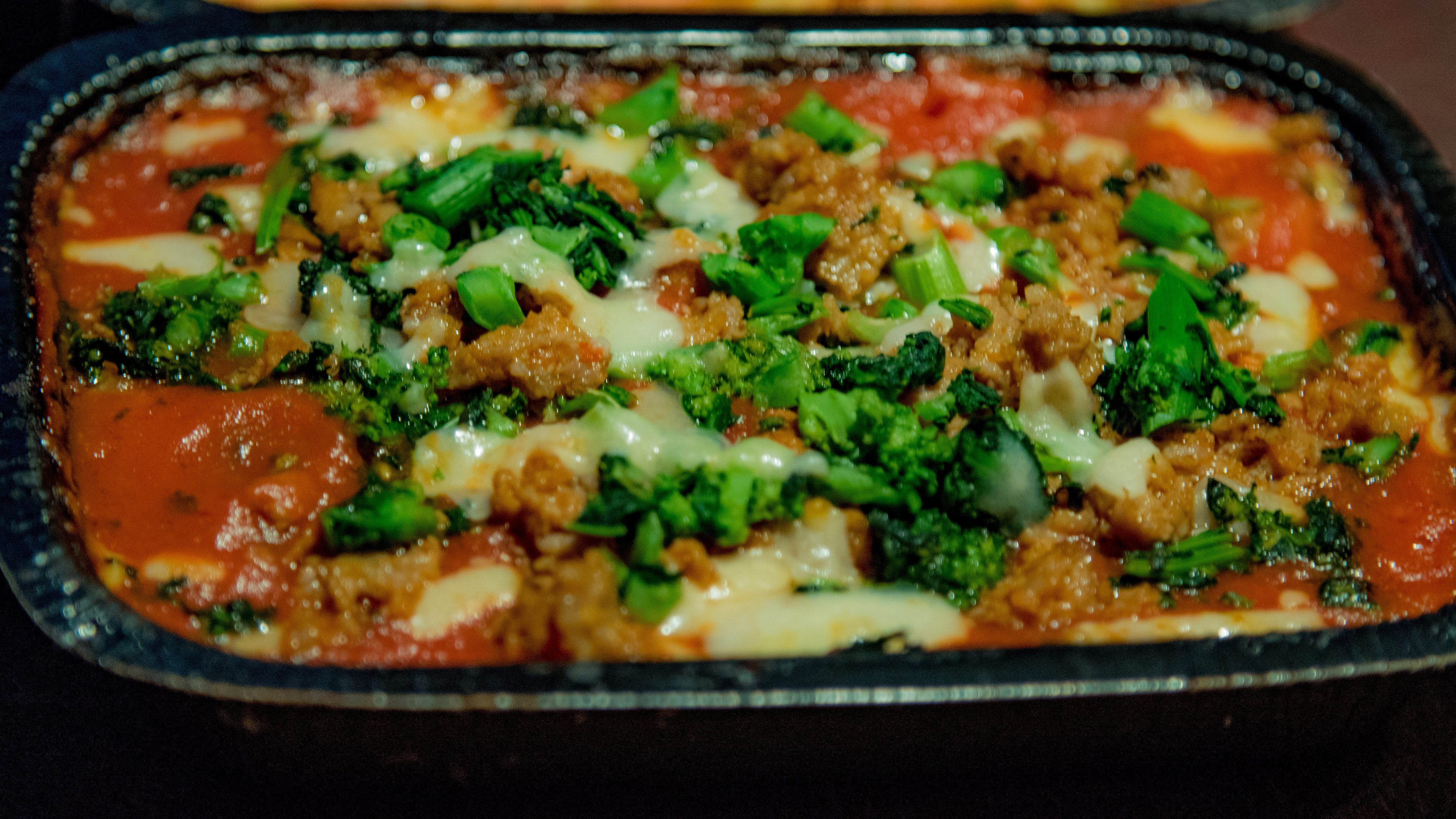 Order Sausage and Broccoli Rabe Penne food online from Waldy's wood fired pizza store, New York on bringmethat.com