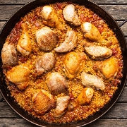 Order House Paella Platter food online from Cafe Aion store, Boulder on bringmethat.com