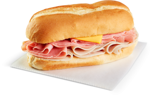 Order Turkey, Ham and Cheese Hoagie food online from Pizza206 store, Tabernacle on bringmethat.com