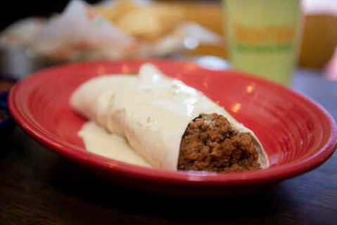 Order Cheesto Burrito food online from Frontera Mex-Mex Grill store, Norcross on bringmethat.com
