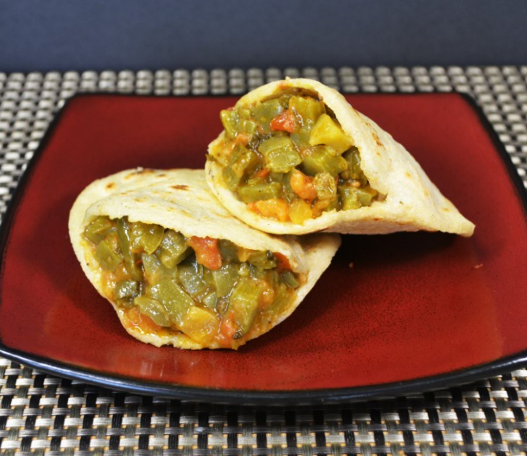 Order Cactus in Red Sauce food online from Gorditas Dona Lula store, Pharr on bringmethat.com