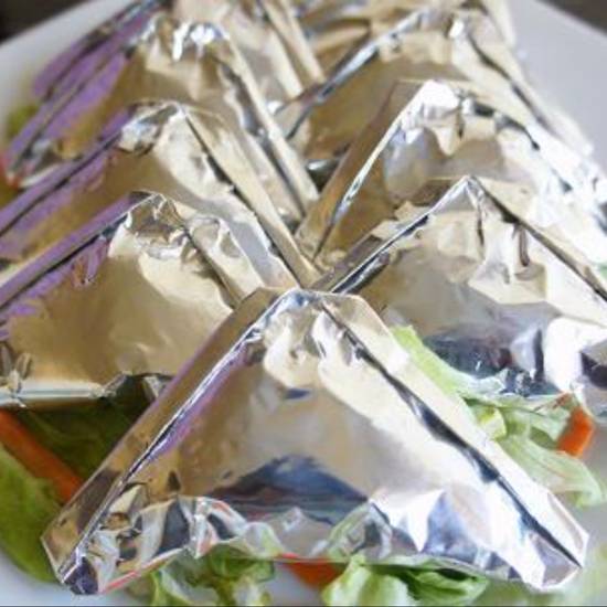 Order Foil Wrapped Chicken food online from Tasty Palace store, Antelope on bringmethat.com