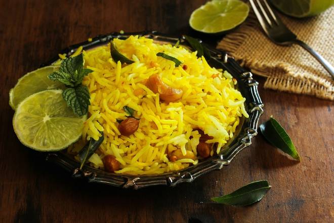 Order Lemon Rice food online from Haldi Indian Cuisine store, Glendale on bringmethat.com