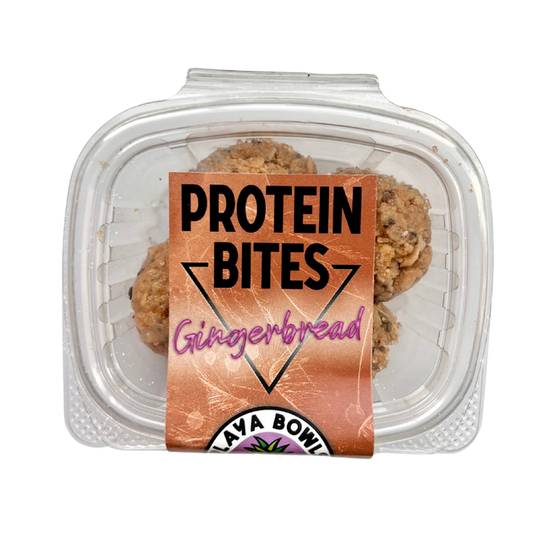 Order Gingerbread Protein Bites food online from Playa Bowls Oakhurst store, Oakhurst on bringmethat.com