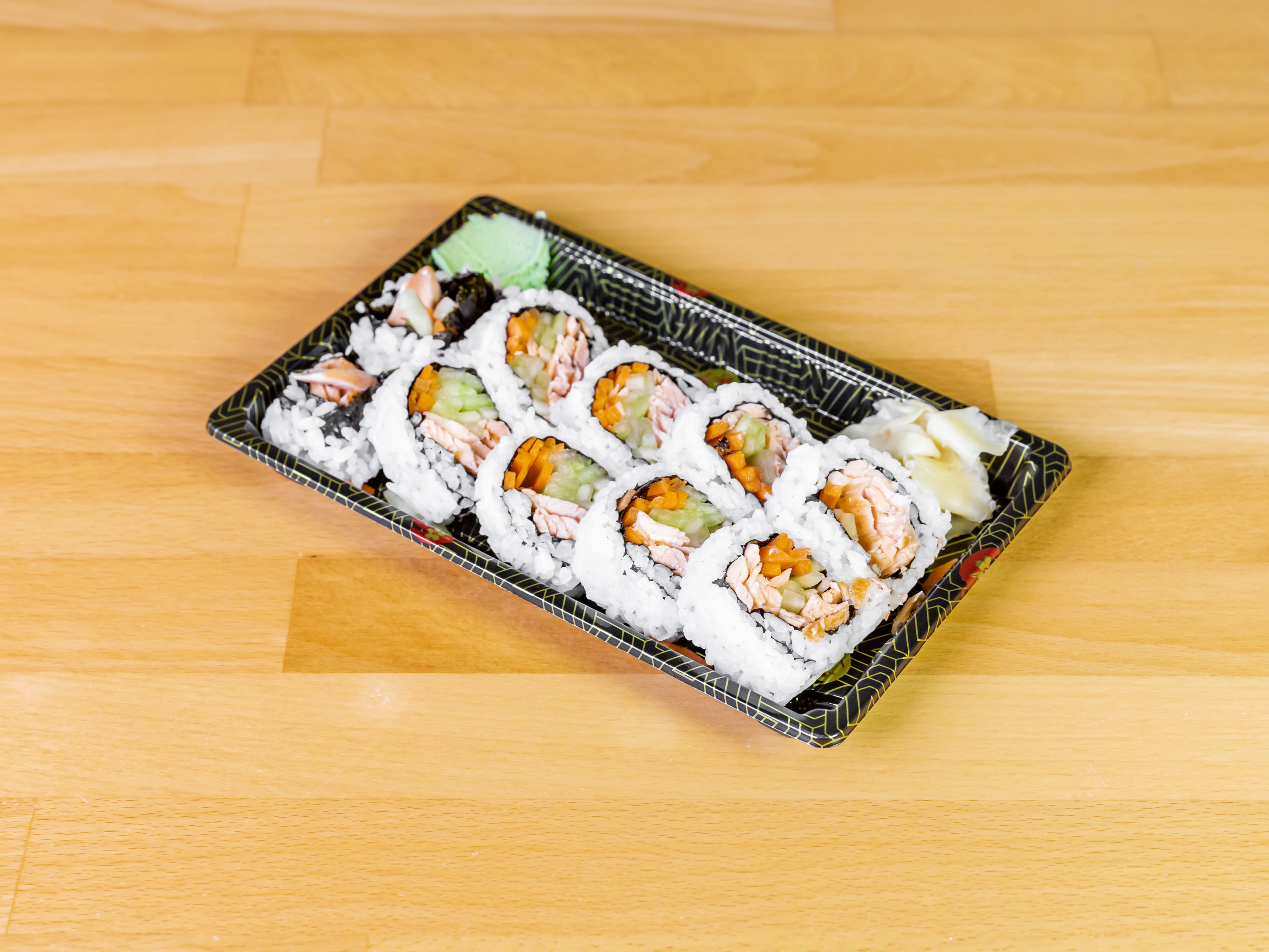 Order Grilled Salmon Sushi Rolls food online from Fusabowl store, Mason on bringmethat.com