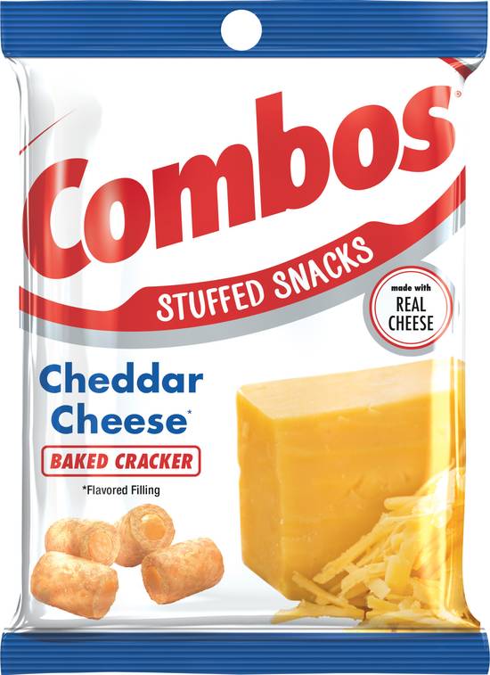 Order Combos Stuffed Snacks Cheddar Cheese Baked Cracker Snacks (6.3 oz) food online from Rite Aid store, Eugene on bringmethat.com