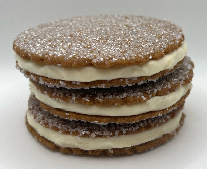 Order Ginger Molasses Cookie Sammie food online from Baked & Wired store, Washington on bringmethat.com