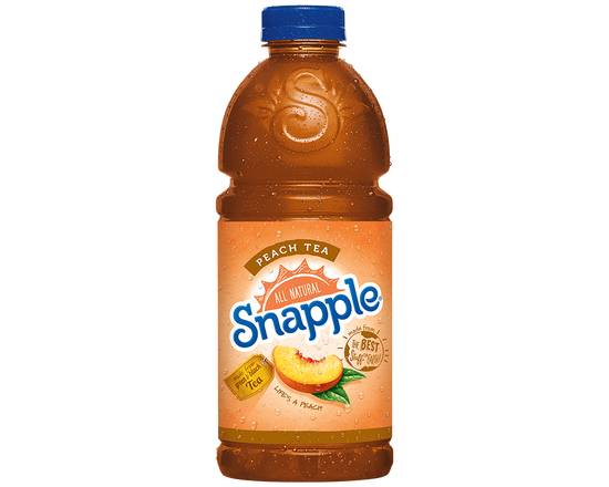 Order Snapple Peach Tea 32oz food online from Extra Mile 2004 store, Garden Grove on bringmethat.com