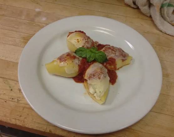 Order Stuffed Shells food online from Cuzino Family Kitchen store, Middletown on bringmethat.com