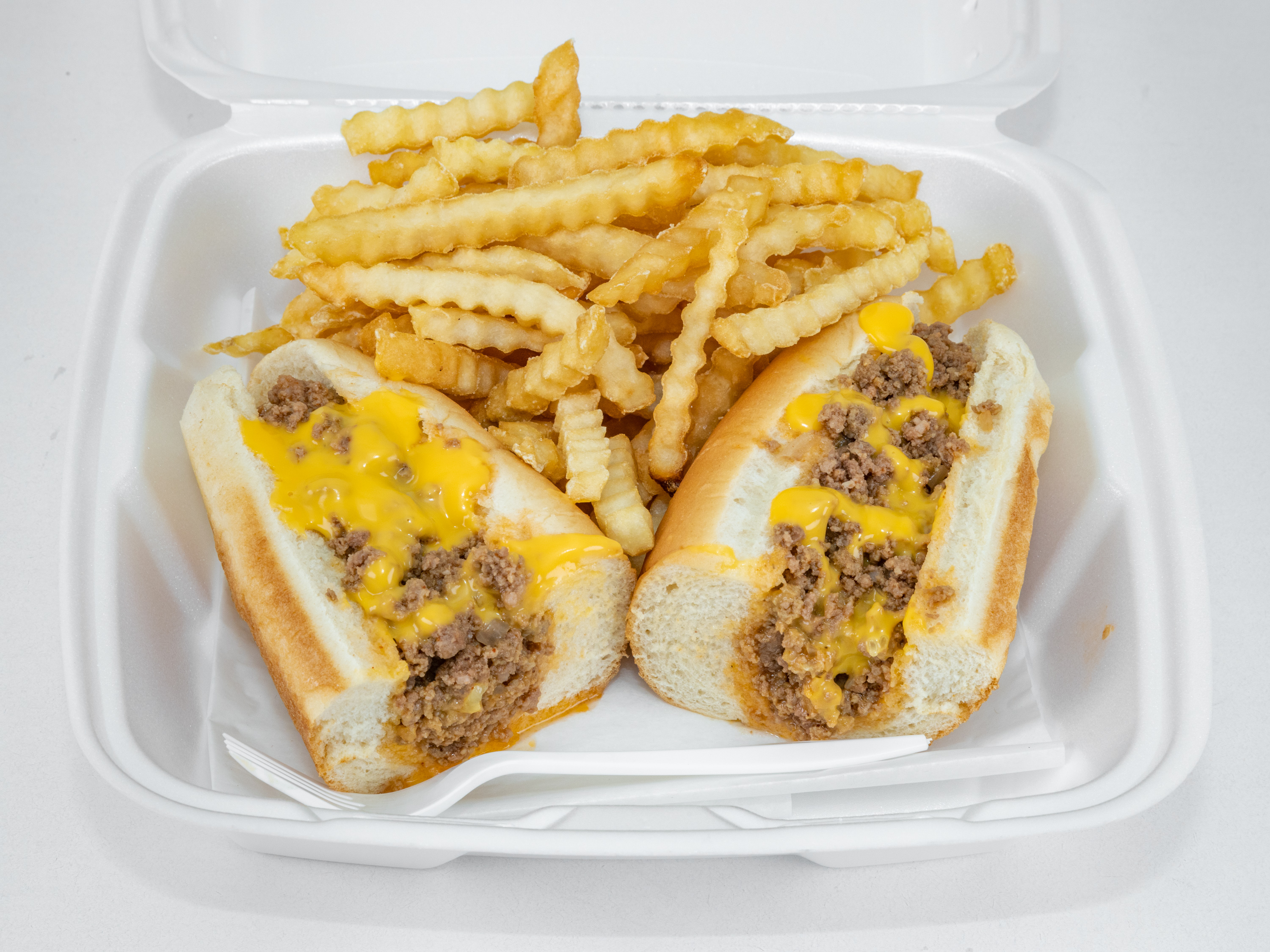Order Small Cheese Grub food online from Shirl Drive-In store, Waukegan on bringmethat.com
