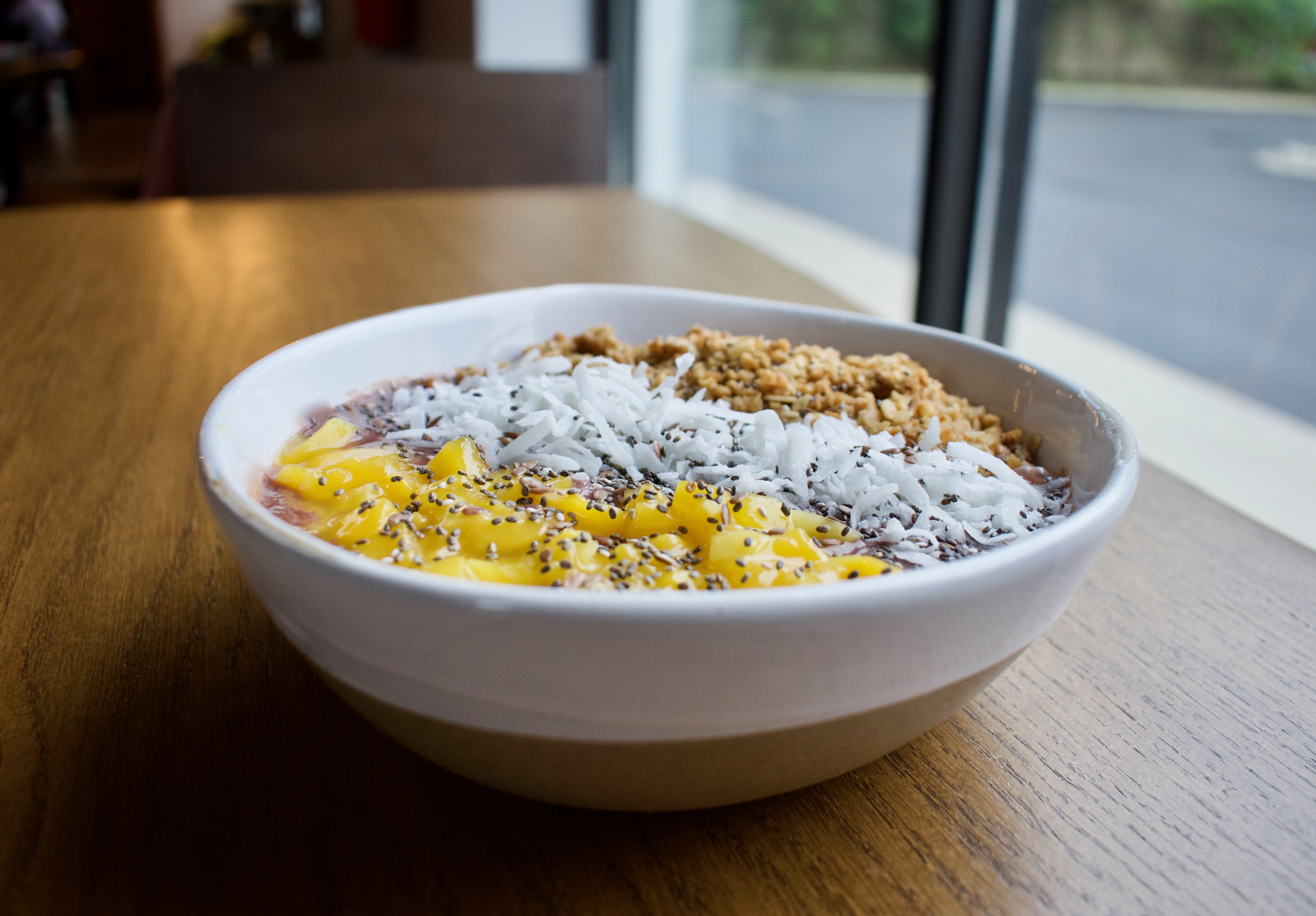 Order Tropical Acai Bowl food online from Bond Coffee Collective store, Chicago on bringmethat.com