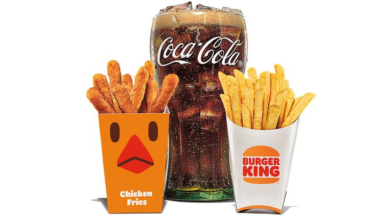 Order 9 Pc. Chicken Fries Combo Medium food online from Burger King 29031 store, Fairport on bringmethat.com