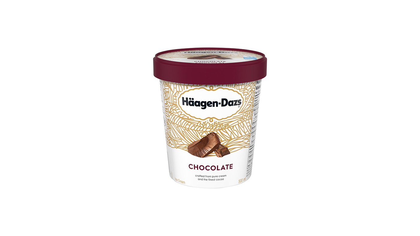 Order Haagen-Dazs Chocolate Pint food online from Extra Mile 3022 store, Lincoln on bringmethat.com