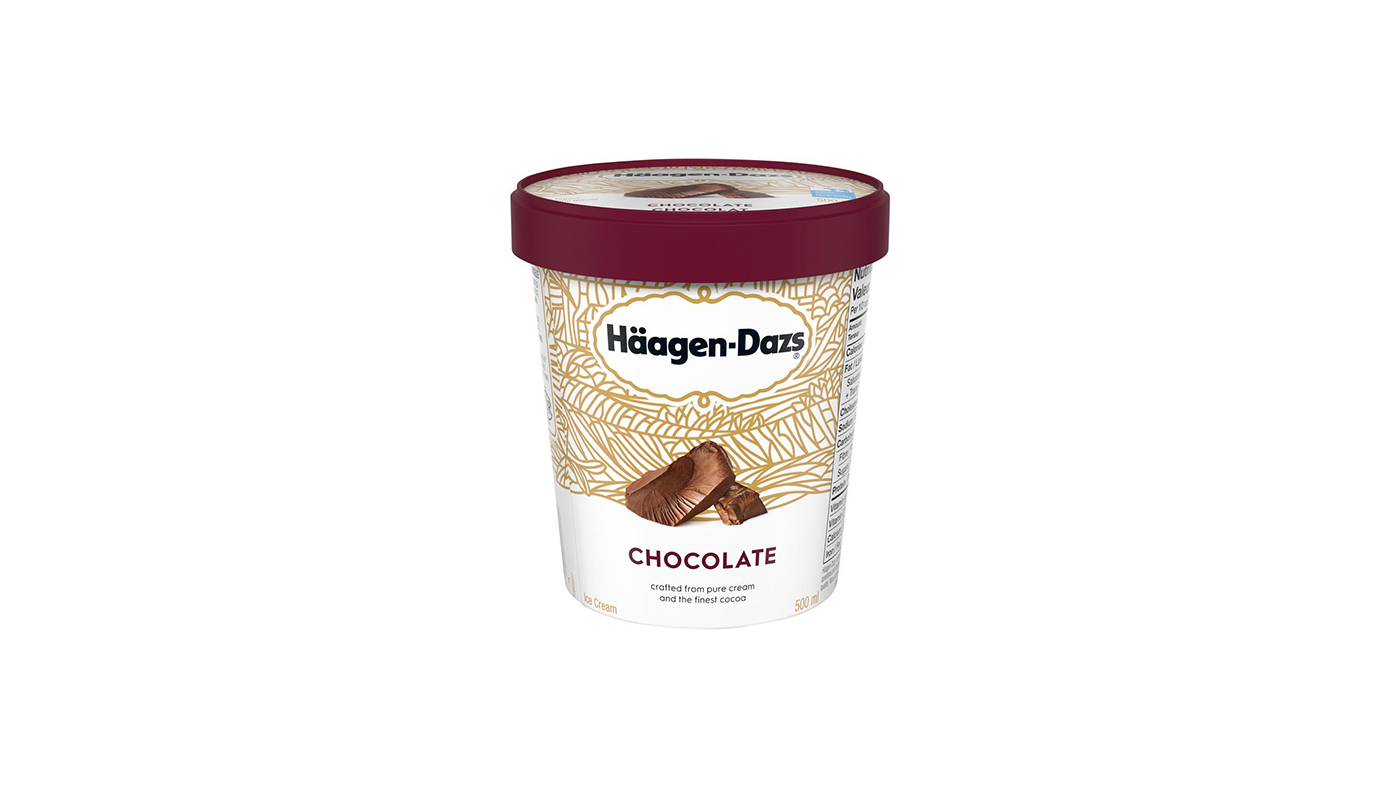 Order Haagen-Dazs Chocolate Pint food online from Chevron Extramile store, Long Beach on bringmethat.com