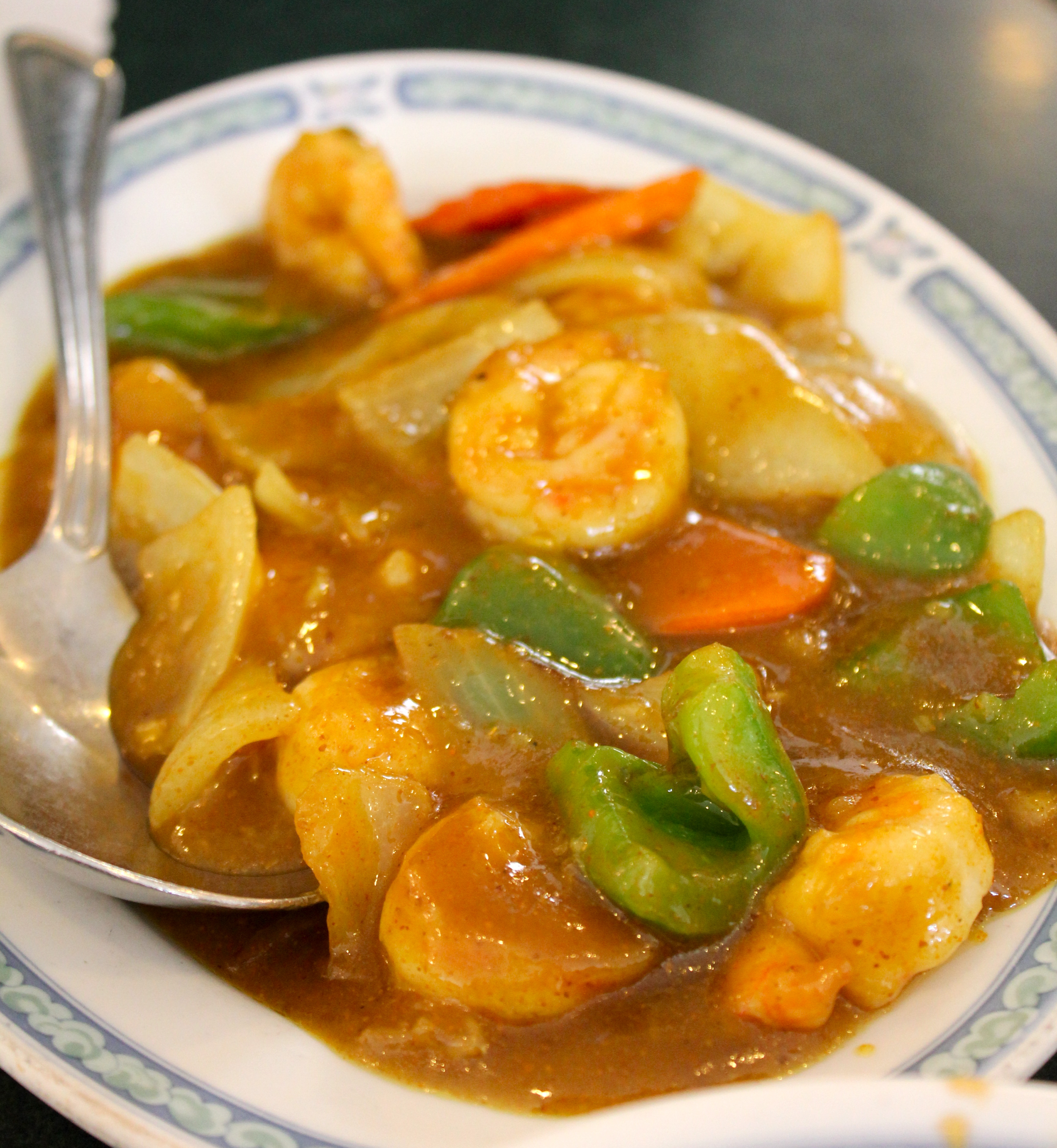 Order 95. Curry Shrimp food online from Panda Garden - Bettendorf store, Bettendorf on bringmethat.com