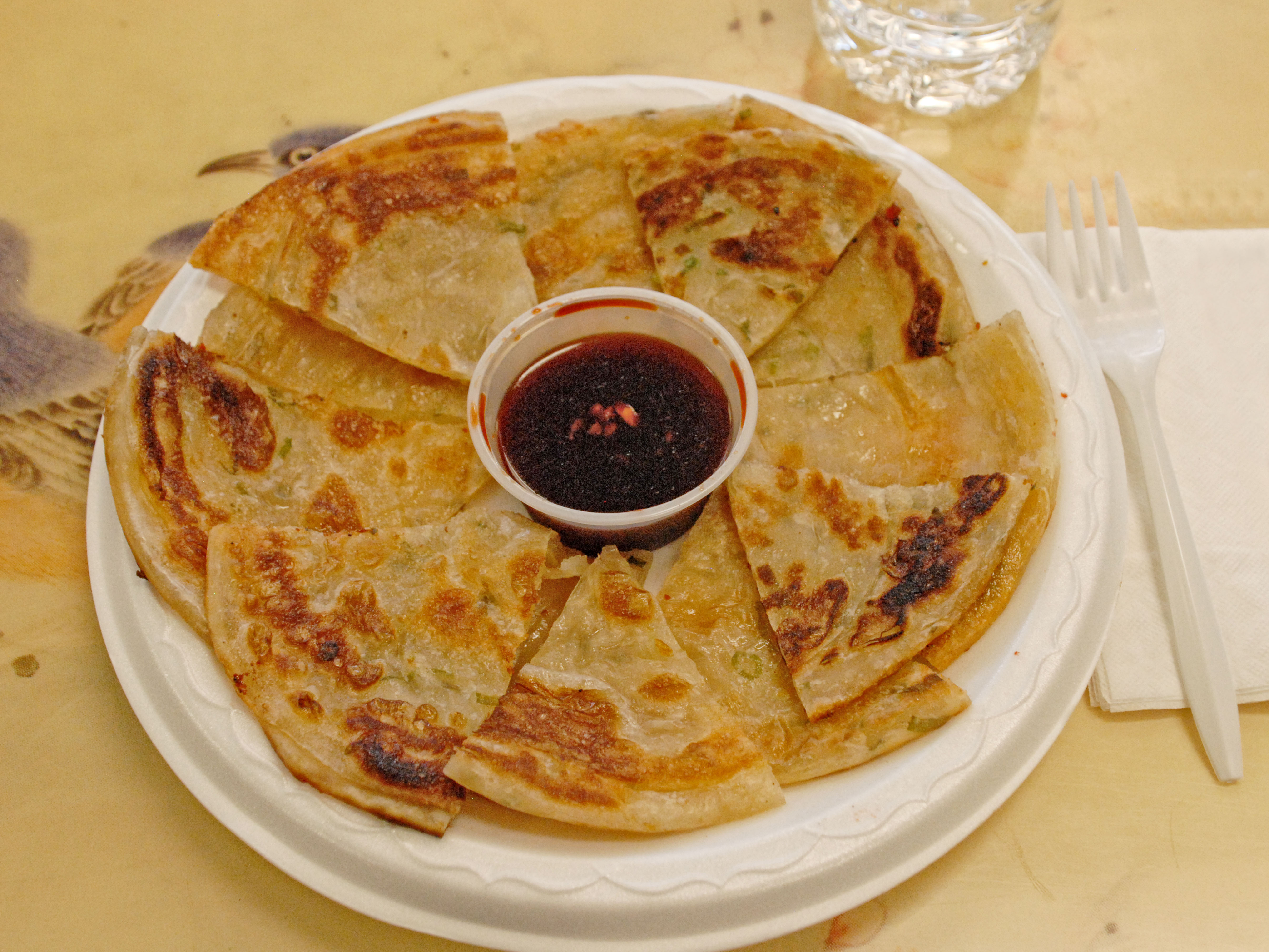 Order 17. Scallion Pancakes food online from New East Chinese store, Hackensack on bringmethat.com
