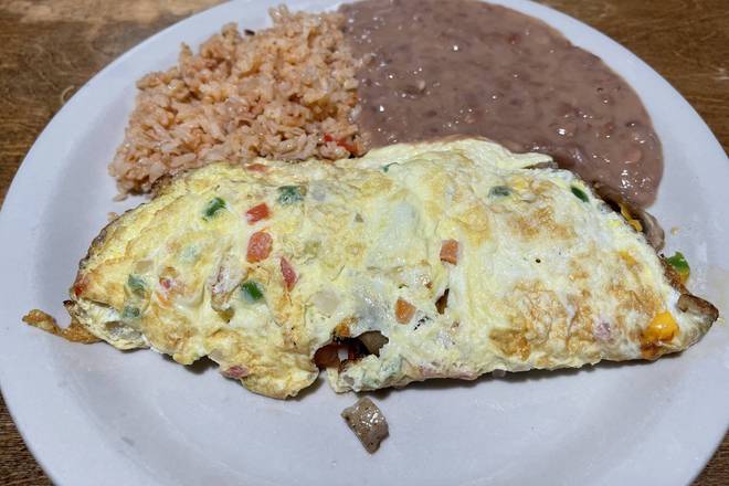 Order Mexican Omelette food online from Mariana's Kitchen store, Austin on bringmethat.com