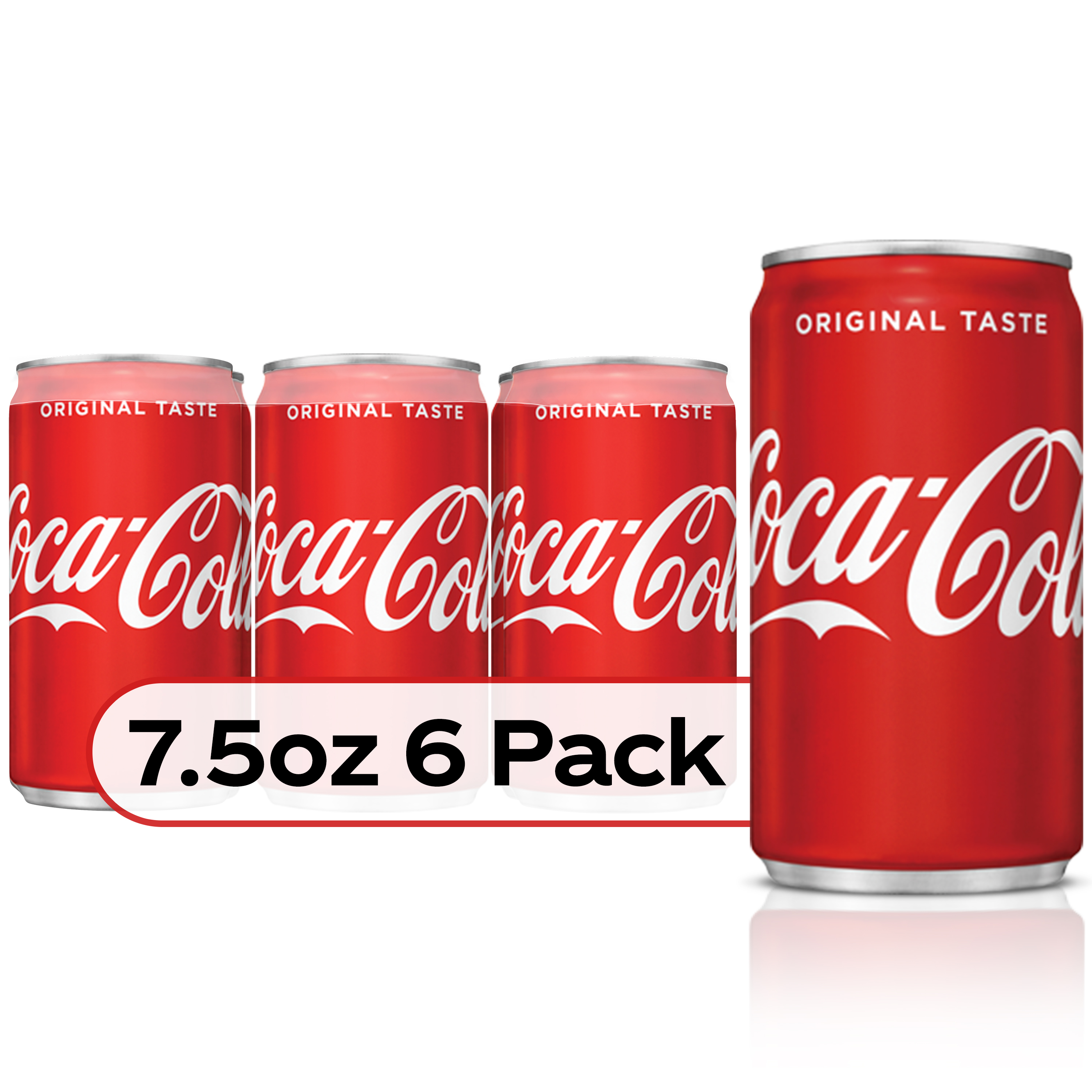 Order Coca-Cola Soda Soft Drink, 7.5 fl oz - 6 pk food online from Rite Aid store, MILLER PLACE on bringmethat.com