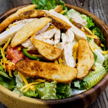 Order Chicken Salad - Salad food online from Fox's Pizza Den store, Pittsburgh on bringmethat.com