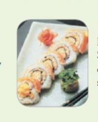 Order 14. Double Salmon Roll food online from Sushi Cafe store, South Elgin on bringmethat.com