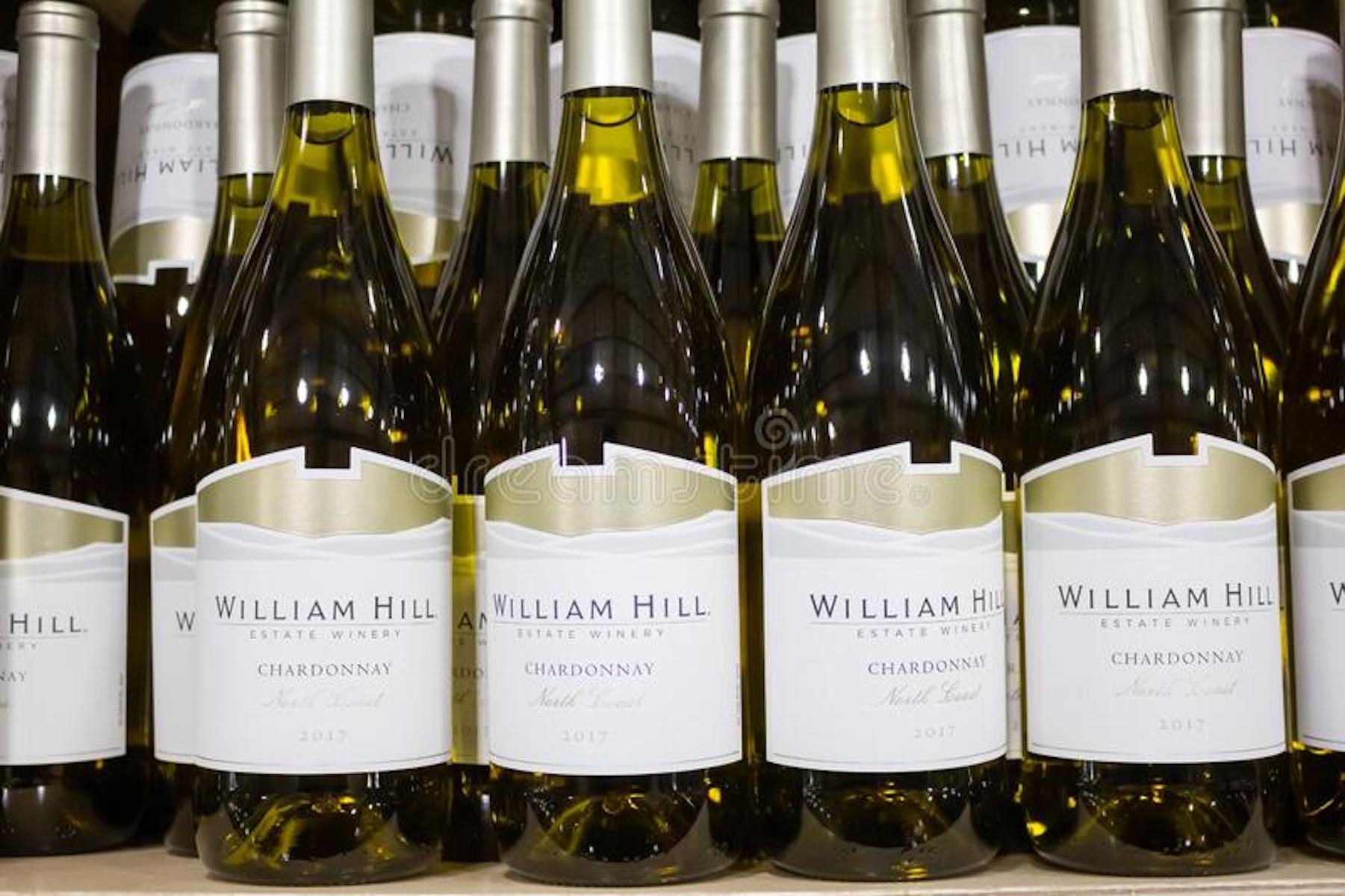 Order WILLIAM HILL Chardonnay California food online from Little India Restaurant store, Lakewood on bringmethat.com