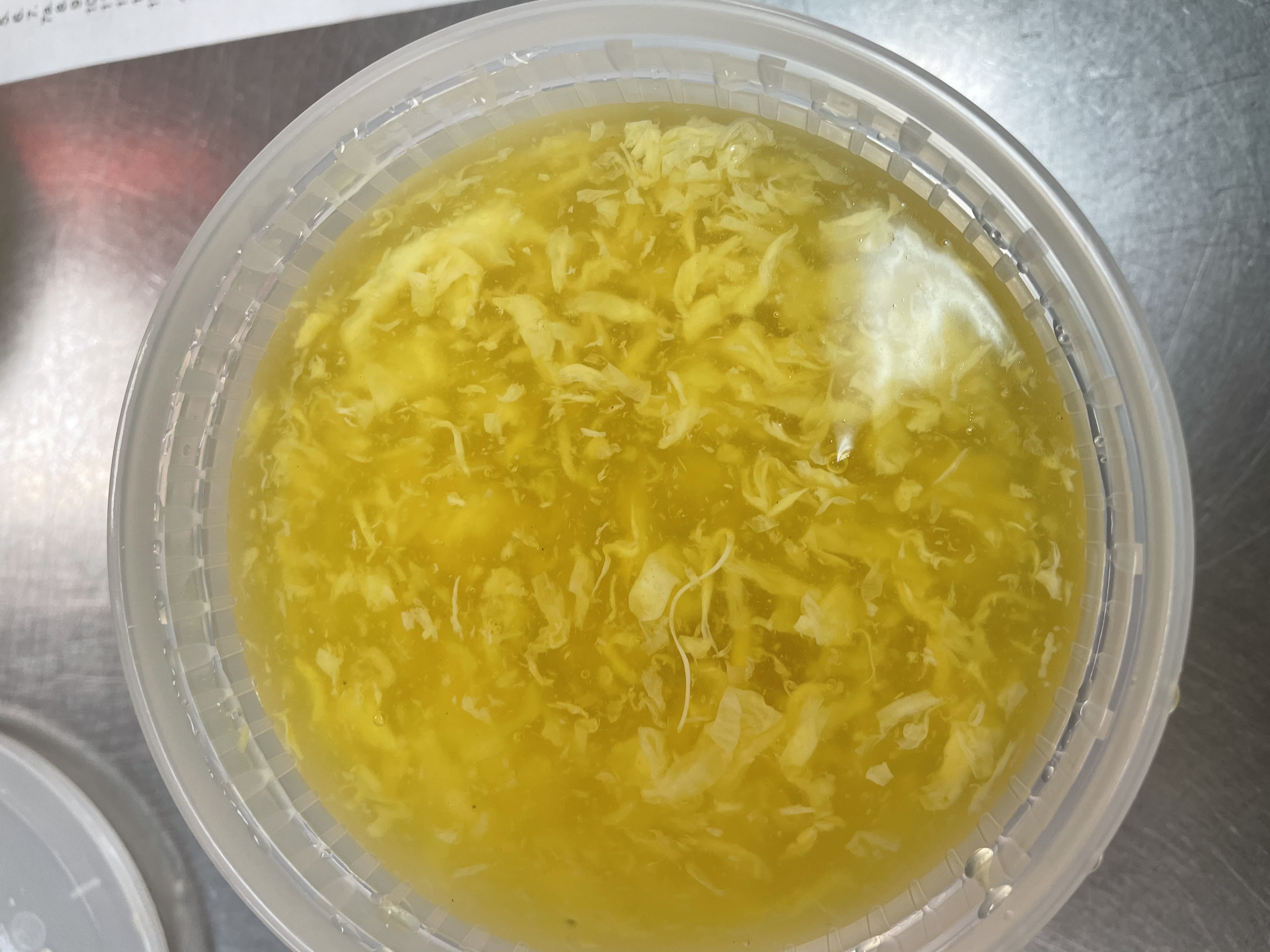 Order 19. Egg Drop Soup food online from Hong Kong Kitchen store, Congers on bringmethat.com