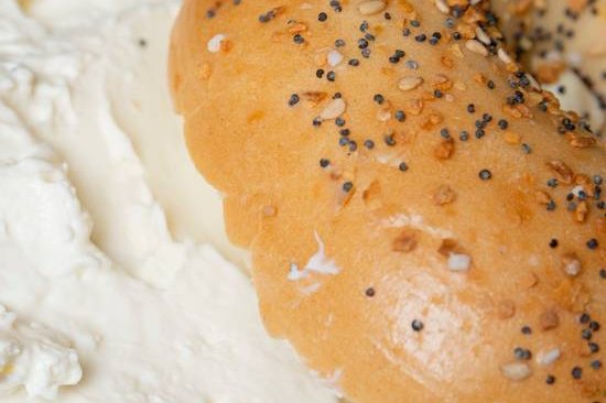 Order Bagel with cream cheese food online from Manhattan Bagel store, Spotswood on bringmethat.com