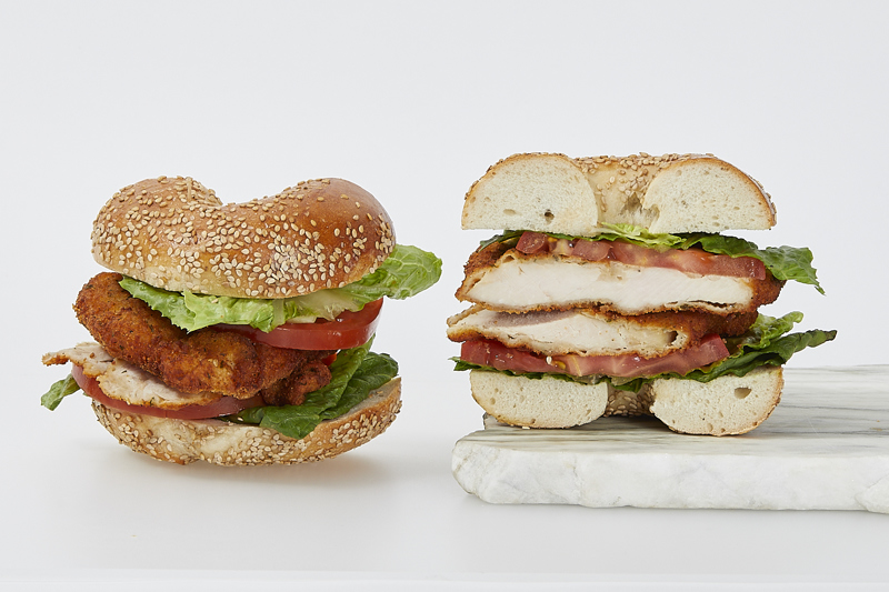 Order Breaded Chicken Cutlet Sandwich food online from Murray's Bagels store, New York on bringmethat.com