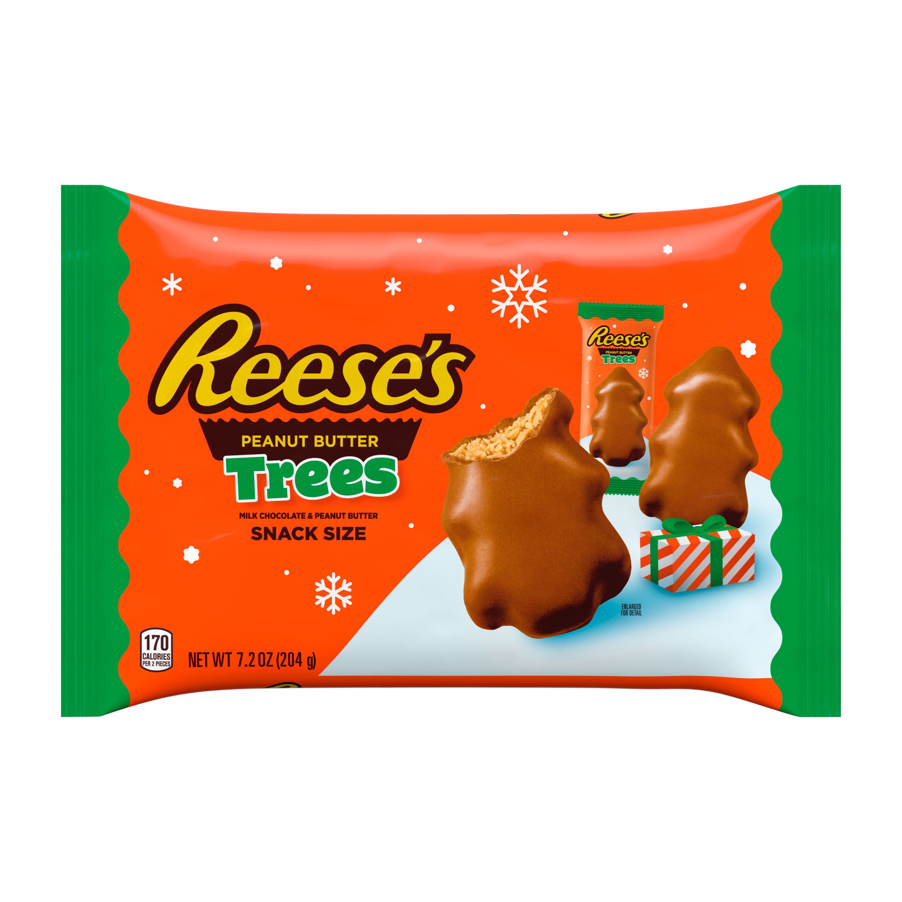 Order Reese's Holiday Peanut Butter Trees - 7.2 oz food online from Bartell store, Edmonds on bringmethat.com
