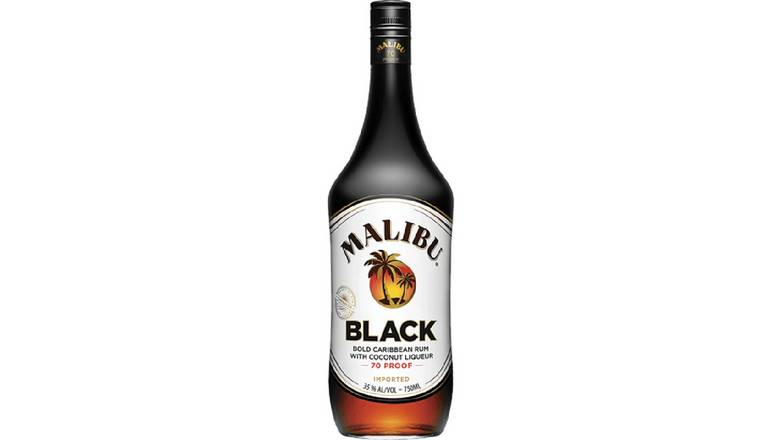 Order Malibu Black Rum food online from Waldi Discount Liquor store, Ansonia on bringmethat.com
