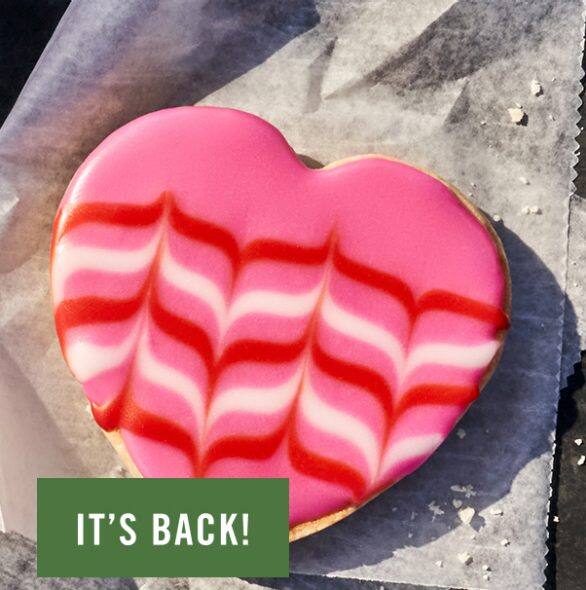 Order Heart Cookie food online from Panera store, River Forest on bringmethat.com