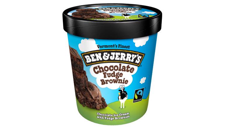 Order B&J Chocolate Fudge Brownie Pint food online from Quickchek store, Chester on bringmethat.com