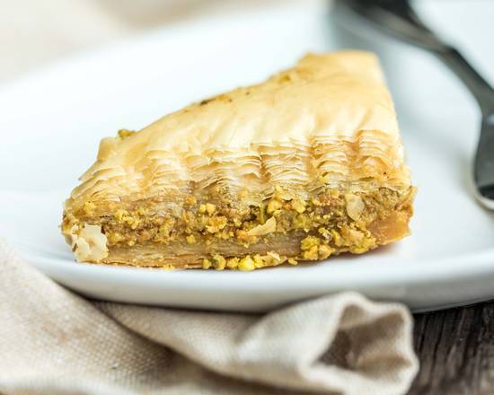 Order Baklava Pistachio food online from Mediterranean Grill store, Athens on bringmethat.com