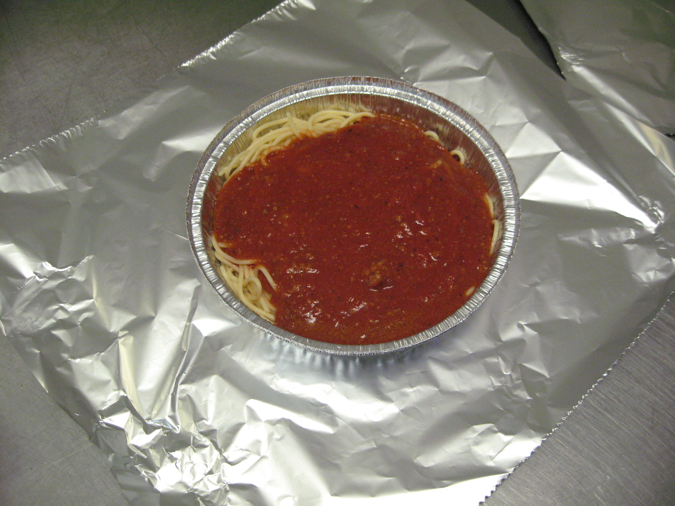 Order Pasta with Meat Sauce food online from Papas Pizza store, San Diego on bringmethat.com