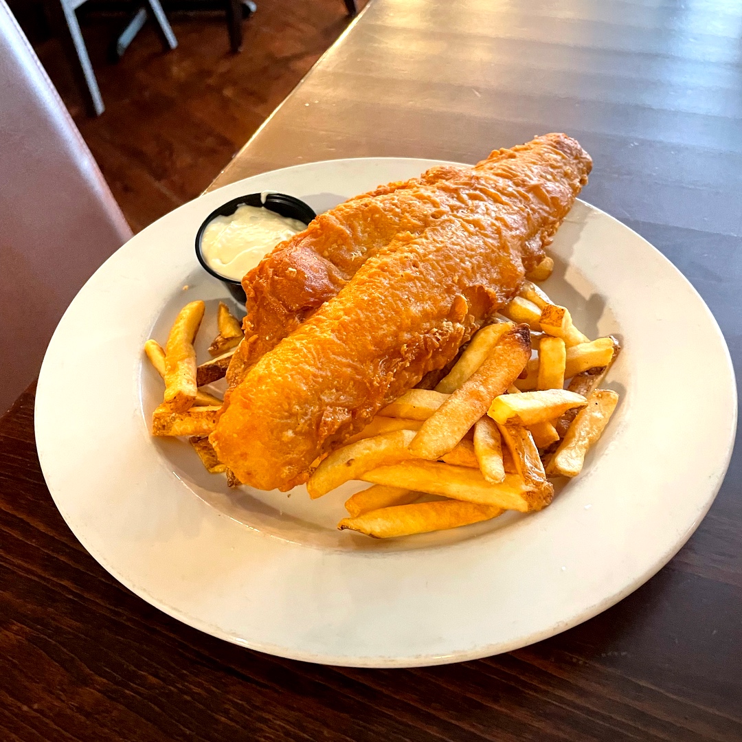 Order Fish and Chips  food online from Chambers 19 Restaurant store, Doylestown on bringmethat.com