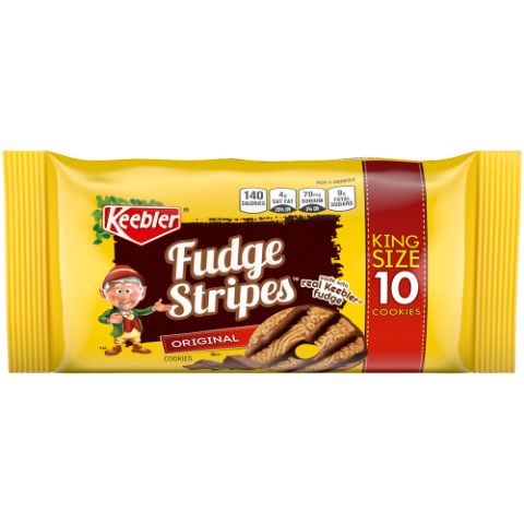 Order Keebler Fudge Stripe King Size 4.75oz food online from 7-Eleven store, Bulverde on bringmethat.com